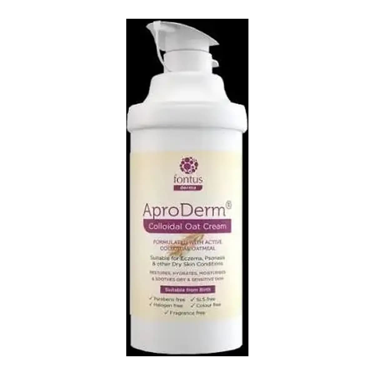 AproDerm Colloidal Oat Cream 500ml front packaging