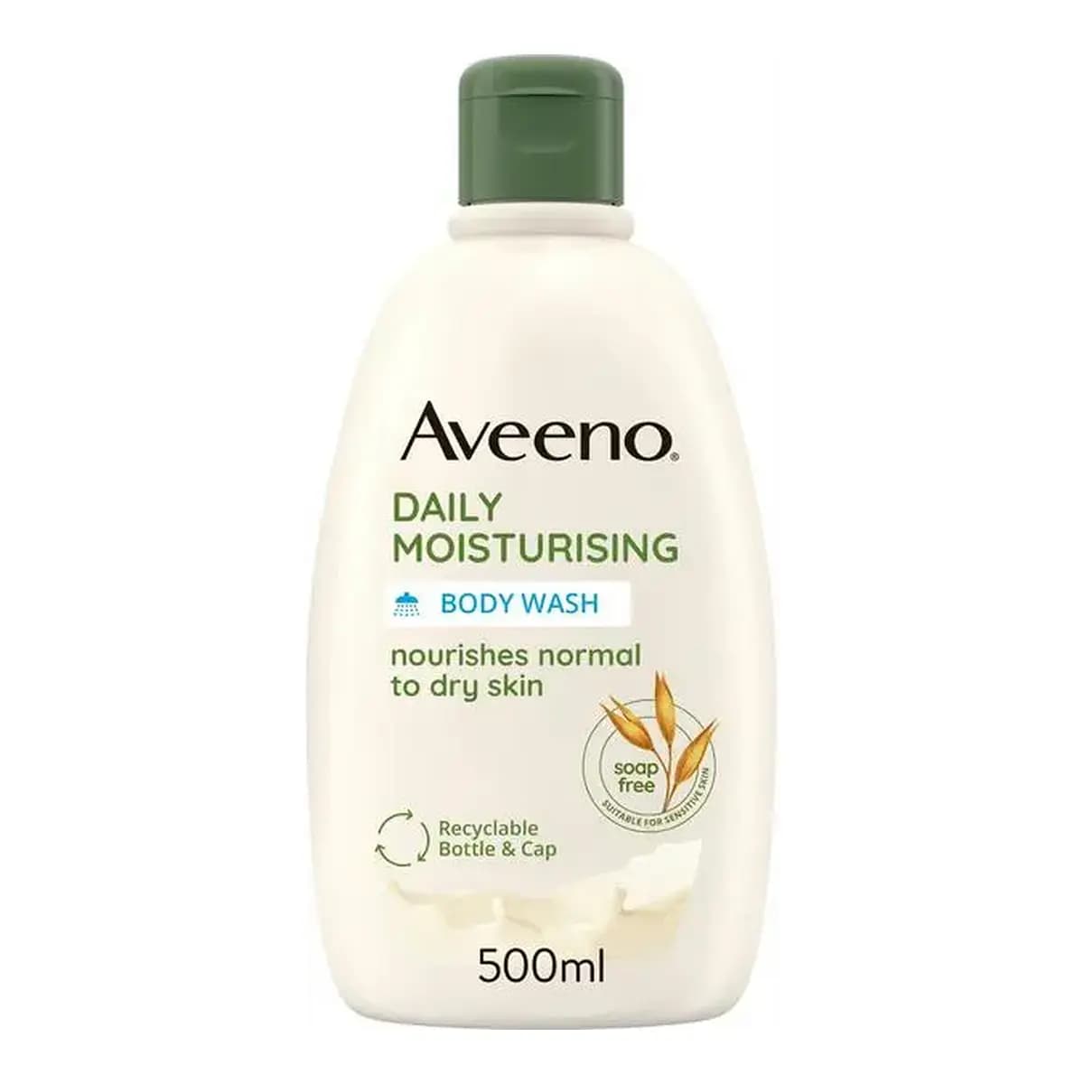 Aveeno Body Wash 500ml front packaging