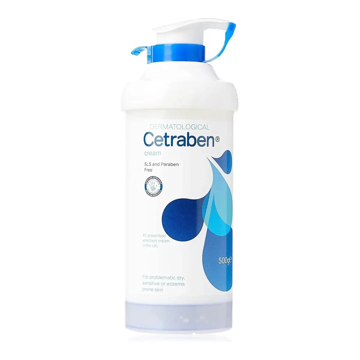 Cetraben Emollient Cream 500g front packaging