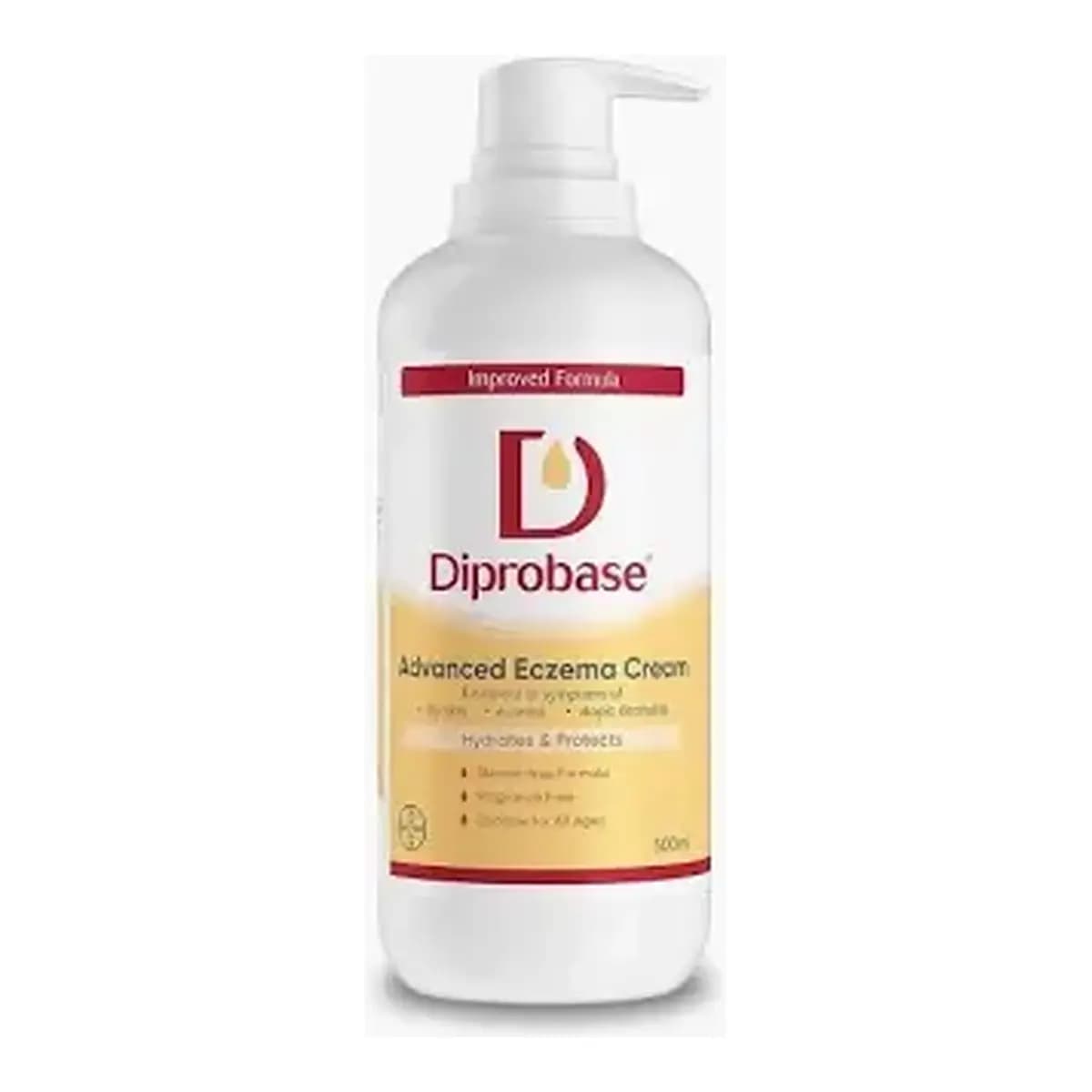 Diprobase Advanced Eczema Cream 500ml front packaging
