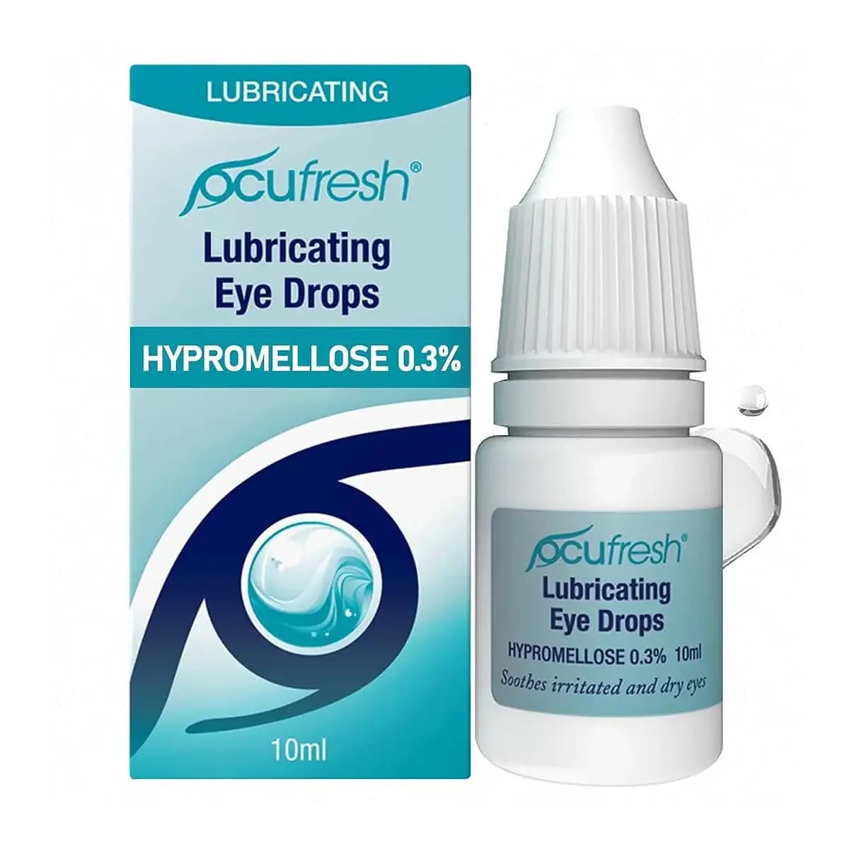 Ocufresh Hypromellose 0.3% Eye Drops 10ml front packaging