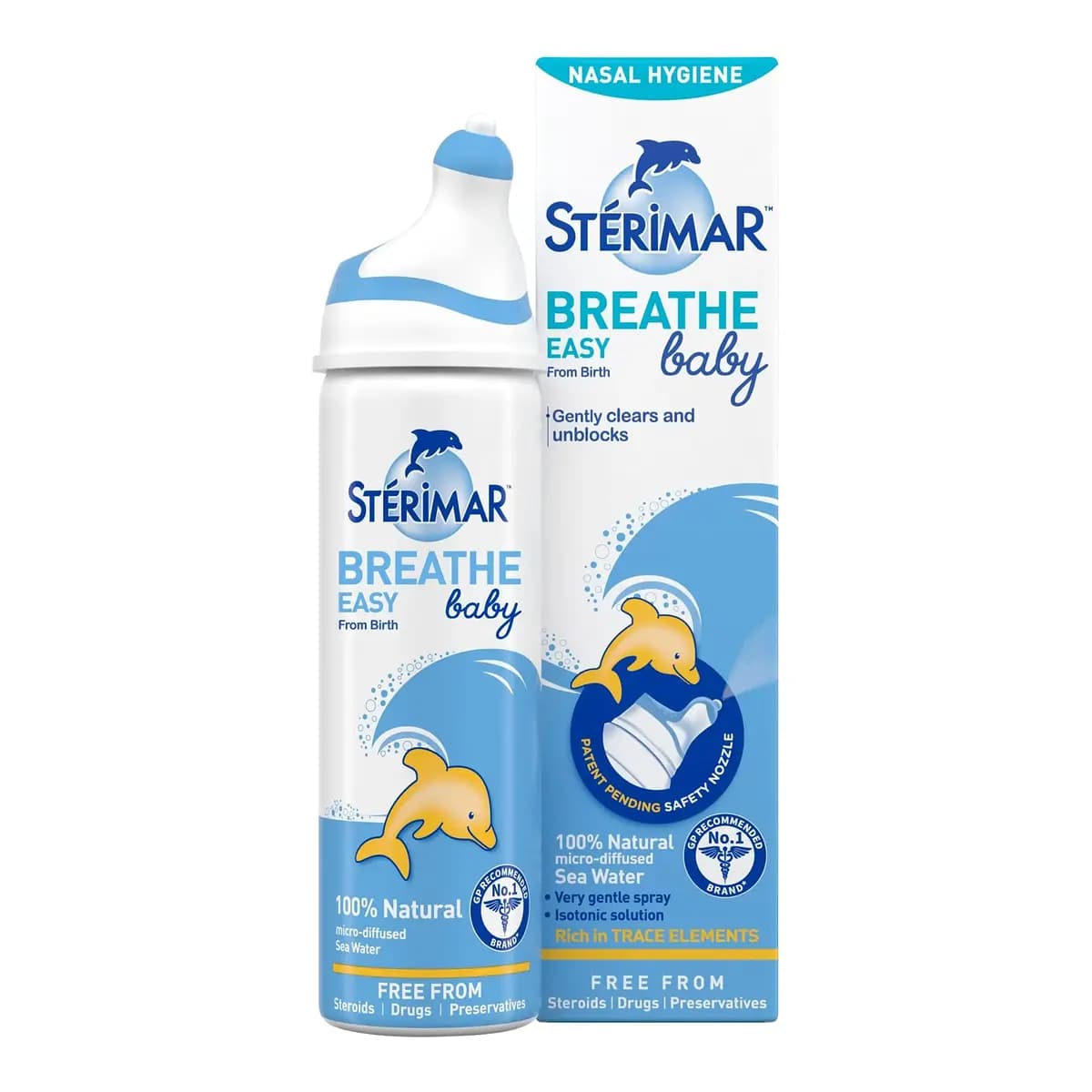 Sterimar Breathe Easy Baby Nasal Spray 50ml front packaging