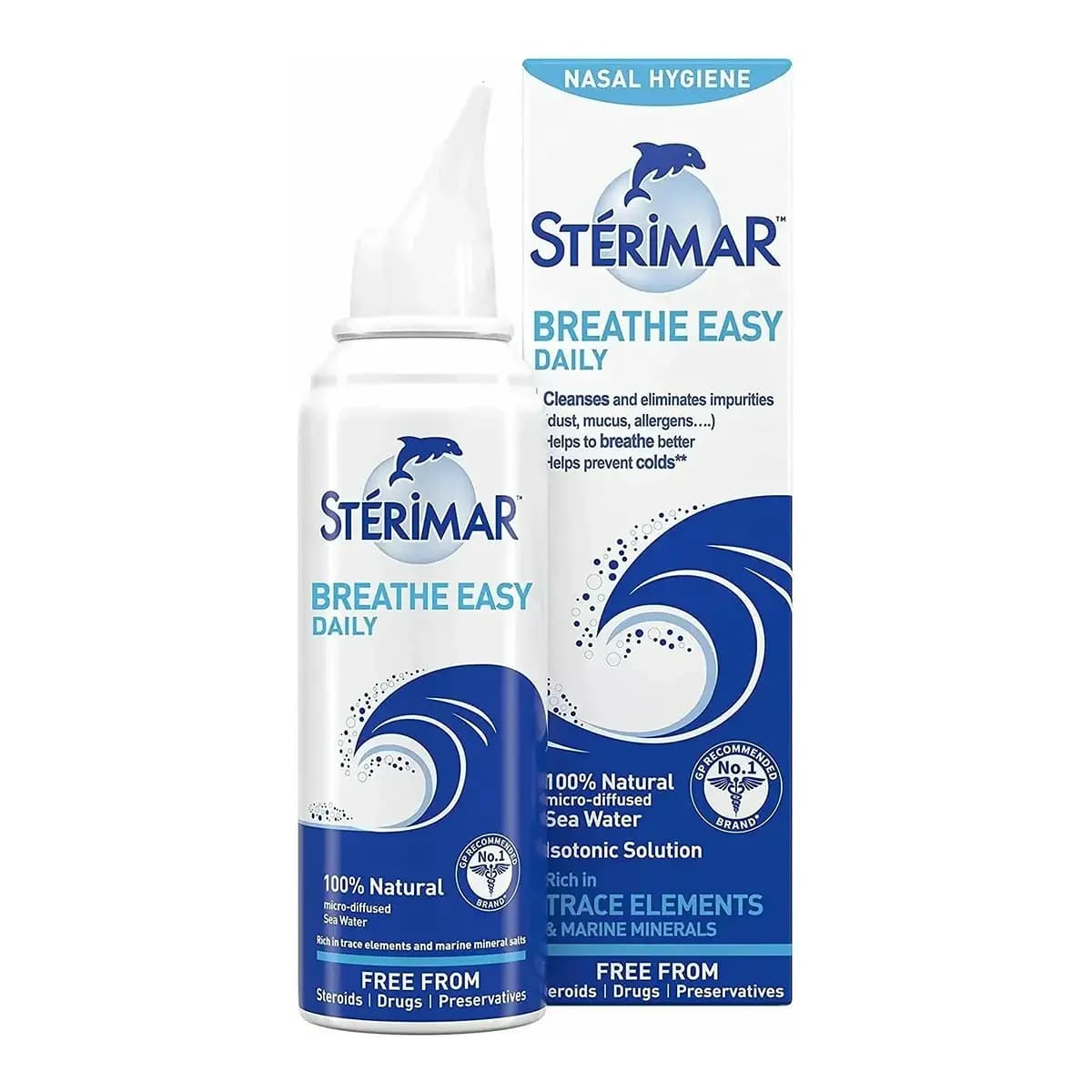 Sterimar Breathe Easy Nasal Spray front packaging