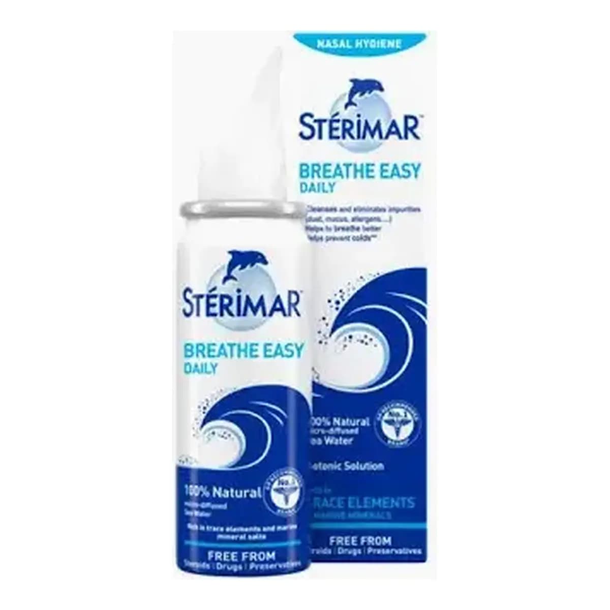 Sterimar Breathe Easy Nasal Spray front packaging